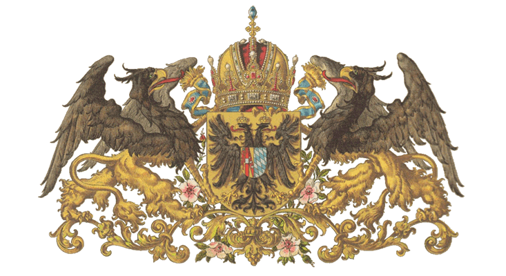 Das Wappen der K & K Monarchie von Kaiser Franz Joseph von Österreich