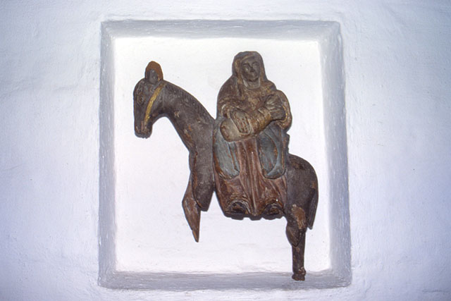 Jesus ritt bei seinem Einzug in Jerusalem auf einem Esel, der sogenannte Palmesel. Diesem Einzug wird gedacht