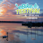 eBike-Testival mit Blick auf den Starnberger See