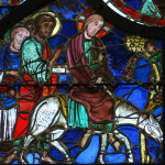 Jesus zog am Palmsonntag auf einem Esel in Jerusalem ein