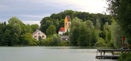 Der Weßlinger See ist der Kleinste im Fünfseenland