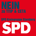 Ohne die geforderten Änderungen bei TTIP und CETA will die SPD für ein klares NEIN votieren