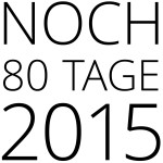 Heute ist der 285 Tag des Jahres. Noch 80 Tage bis zum Jahreswechsel. Was haben Sie noch vor?